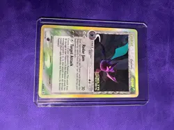 POKEMON CARD 2005 CROBAT REVERSE HOLO 2/113 EX DELTA SPECIES STAMP - Image 1