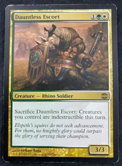 MTG Magic The Gathering Dauntless Escort Alara Reborn HP - Image 1