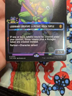 Donatello, the Brains Surge Foil Commander: Teenage Mutant Ninja Turtles NM - Image 2