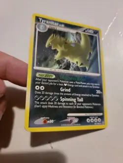 Tyranitar Lv.61 30/100 Stormfront Non-Holo Rare Pokemon Card TCG 2008 MP - Image 1