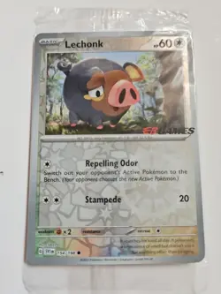 Lechonk 004/165 Eb Games Stamped Promo - SEALED - SVI en - Pokemon ✅ - Image 3