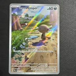 Pokemon TCG Paldean Wooper Illustration Rare Phantasmal Flames 102/094 NM/M - Image 1