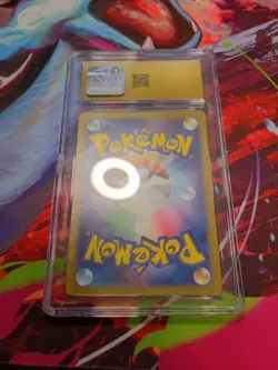2023 POKEMON JPN RULER OF THE BLACK FLAME ART RARE HOLO LECHONK CGC 10 PRISTINE - Image 4