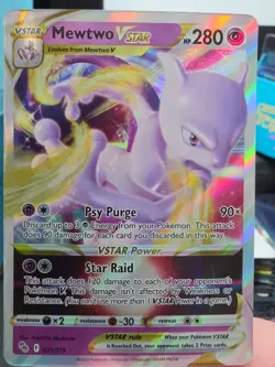 Mewtwo VSTAR 031/078 Pokemon GO Holo - Image 1