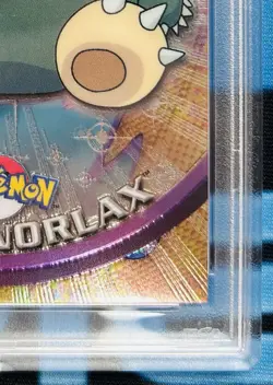 2000 Topps Chrome Pokemon T.V. Snorlax Chrome Foil #143 PSA 10 GEM MT - Image 5