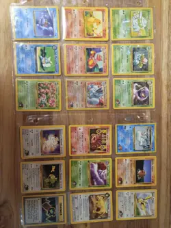 Pokemon Binder Lot Team Rocket Base Jungle Fossil Gym Leaders !Read Description! - Image 1