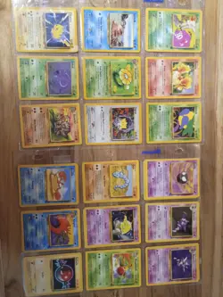 Pokemon Binder Lot Team Rocket Base Jungle Fossil Gym Leaders !Read Description! - Image 2