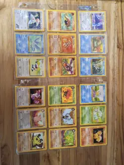 Pokemon Binder Lot Team Rocket Base Jungle Fossil Gym Leaders !Read Description! - Image 4