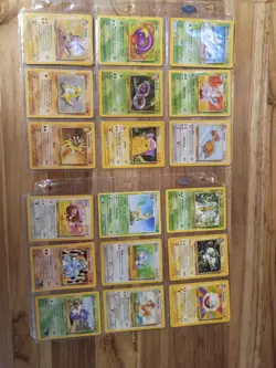 Pokemon Binder Lot Team Rocket Base Jungle Fossil Gym Leaders !Read Description! - Image 5