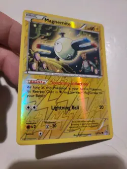 MAGNEMITE 51/162 2015 XY BREAKTHROUGH HOLO Pokemon CARD NM - Image 1