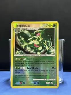 Sceptile - 8/106 - Pokemon Great Encounters Reverse Holo Rare - LP - Image 1