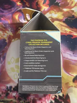 Pokemon TCG Cyrus Premium Tournament Collection Box - Sealed - Image 4
