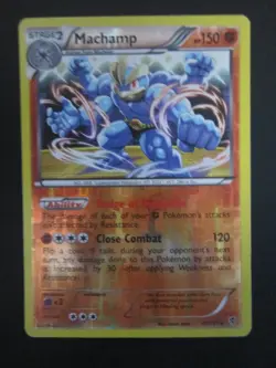 MACHAMP REVERSE HOLO POKEMON CARD 49/101 PLASMA BLAST PLAYED VG - Image 1