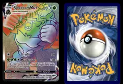 Rillaboom VMAX 193/192 Rainbow Rare Rebel Clash Pokemon Card - Image 1