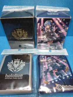 Hololive Card Game Hoshimachi Suisei Case Sleeve Vol.2 & Brand Logo Vol.3 Set JP - Image 1