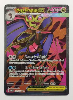 Mega Dragalge EX 104/086 - Chaos Rising - Pokemon TCG Holo Card - NM - Image 1