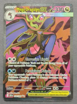 Mega Dragalge EX 104/086 - Chaos Rising - Pokemon TCG Holo Card - NM - Image 5