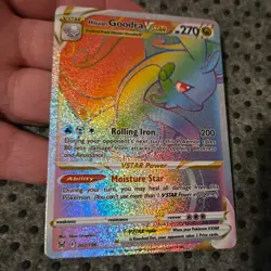 Pokemon TCG Hisuian Goodra VSTAR Secret Rare Lost Origin Holo Card 202/196 - Image 2