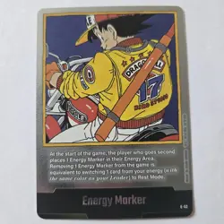 Dragon Ball Super Card Game Fusion World E-52 Son Goku Silver Energy Marker SB01 - Image 1