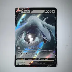 Pokemon Lugia V TCG Card 138/195 Holo Promo Silver Tempest NM+ - Image 1