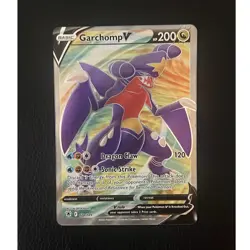 Pokemon Garchomp V Full Art Ultra Rare Holo 178/189 Swsh10 Astral Radiance Card - Image 1