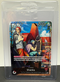 Shanks (2025 PSA Magazine Promo) OP09-001 One Piece Promotion Cards Holo - Image 1