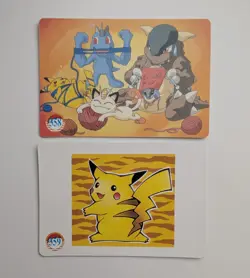 Rare Pokemon Charmander & Blastoise Happy Birthday Prism Holo Vending Cards MINT - Image 5