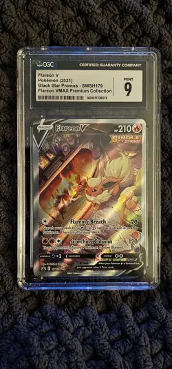 Flareon V SWSH179 SWSH: Sword & Shield Promo Cards Holo - Image 1
