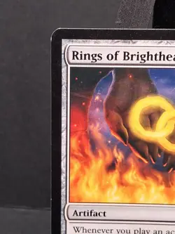 ​MTG Rings of Brighthearth Lorwyn Rare Artifact Magic the Gathering LP - Image 5