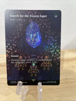 MTG Search for the Frozen Esper - Nature's Claim Showcase FOIL #0047 U NM/M - Image 1