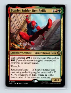 Scarlet Spider, Ben Reilly R Marvel's Spider-Man 142 NM - Image 1