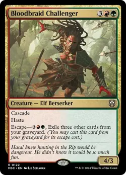 Bloodbraid Challenger [Modern Horizons 3] MTG - Image 1