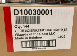 MTG COMMANDER LEGENDS BATTLE FOR BALDUR'S GATE 6-DRAFT BOOSTER BOX SEALED CASE - Image 2