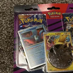 Pokemon 2 Pack Blister - Team Rocket's Articuno, Zapdos, Tyranitar Brand New - Image 2