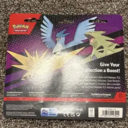 Pokemon 2 Pack Blister - Team Rocket's Articuno, Zapdos, Tyranitar Brand New - Image 4