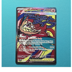 Pokemon Company Mega Hawlucha EX 268/217 BREAKpoint Secret Rare Holo Full Art - Image 1