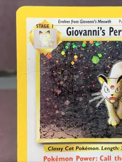 Pokemon TCG Giovanni's Persian 8/132 Gym Challenge Holo Rare WOTC VTG HP/DMG - Image 3