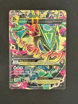 M Rayquaza Ex 105/108 Roaring Skies Pokemon - Image 1