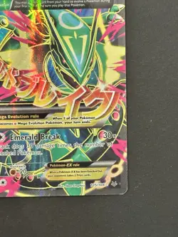 M Rayquaza Ex 105/108 Roaring Skies Pokemon - Image 4