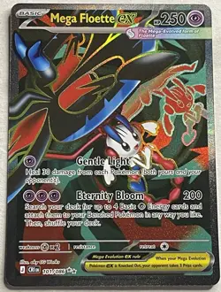 Pokemon Me04: Chaos Rising Mega Floette ex 101/086 Ultra Rare Holo M/NM - Image 1