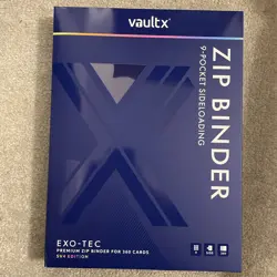 Vault X 9 Pocket Exo-Tec Zip Binder SV4 Paradox Rift | Pokemon TCG - Image 1