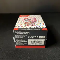 Pokemon English Scarlet & Violet 151 Mew Booster Bundle Box - 6 Packs 2023 - Image 4