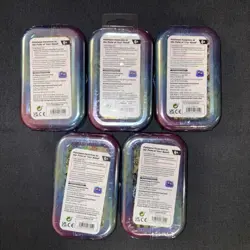 Pokemon TCG Prismatic Evolutions Sealed Mini Tin -- Lot Of 5 - Image 2