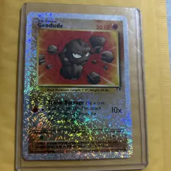 Wizards of the Coast Geodude 77/110 Legendary Collection Reverse Holo - Image 1