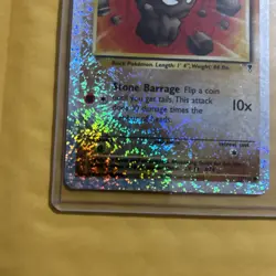 Wizards of the Coast Geodude 77/110 Legendary Collection Reverse Holo - Image 5