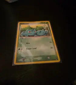 Pokemon TCG Bulbasaur (12/17) POP Series 2​ - Heavily Played - Image 4