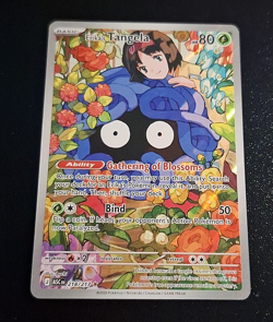 POKEMON ME: ASCENDED HEROES "ILLUSTRATION RARE" ERIKA'S TANGELA #218/217 NRMT-MT - Image 1