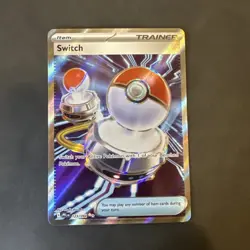 2025 Pokemon TCG Switch 123/94 PFL Full Art Ultra Rare NM - Image 1