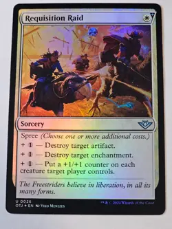 MTG - Requisition Raid FOIL - Outlaws of Thunder Junction - Image 1