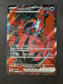 Yveltal ex 105/088 Ultra Rare Perfect Order Pokemon Holo Near Mint - Image 1